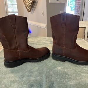 Wolverine Brown Leather Men's Boots